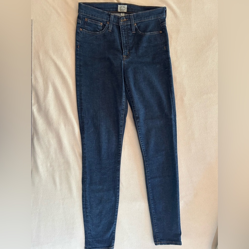 J. Crew Dark Blue Tall Skinny Jeans